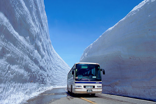 立山黑部阿爾卑斯山脈路線