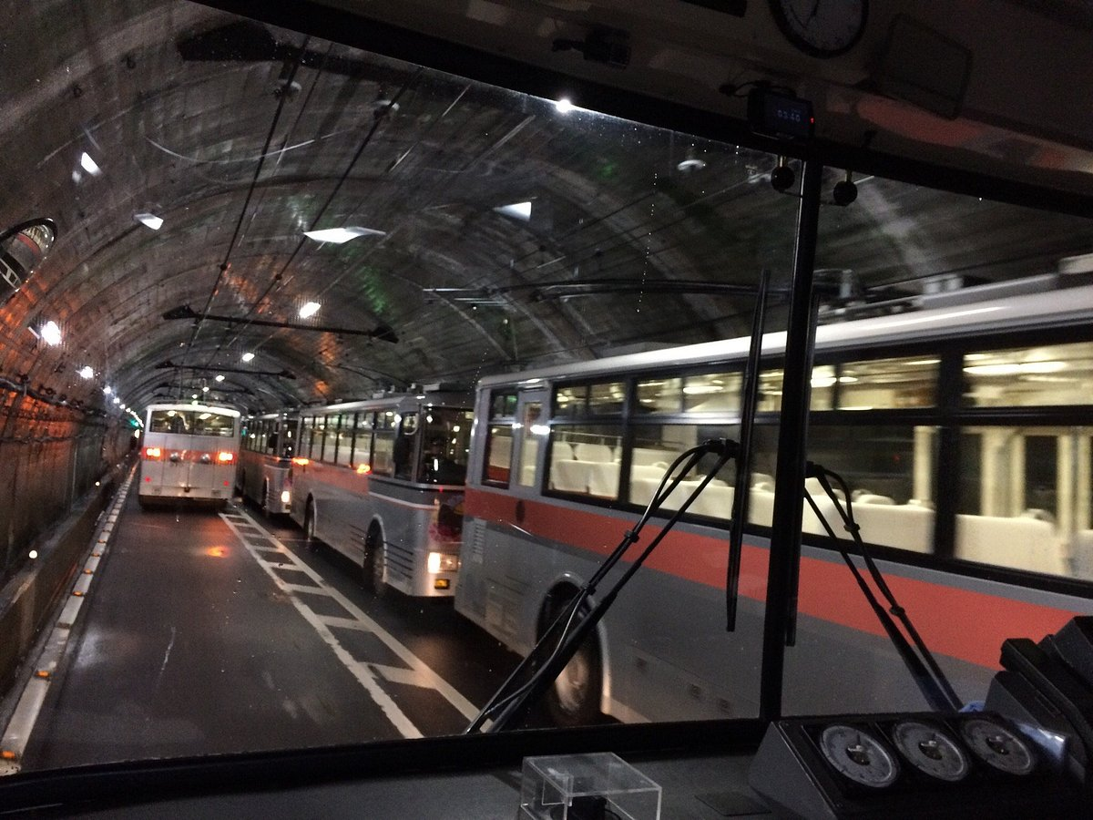 扇澤車站～關電隧道電氣巴士