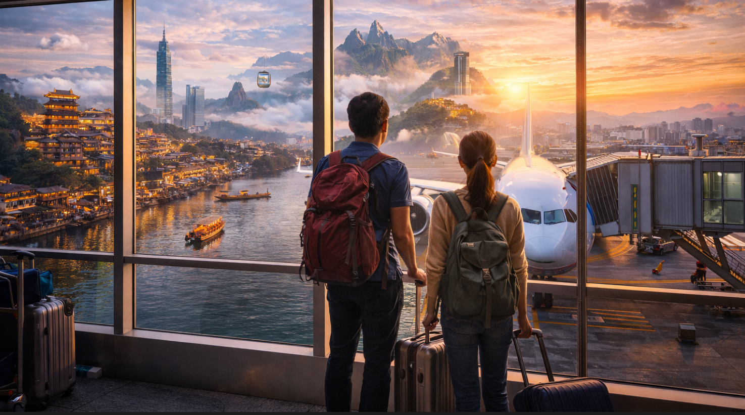 長沙-香港-台北