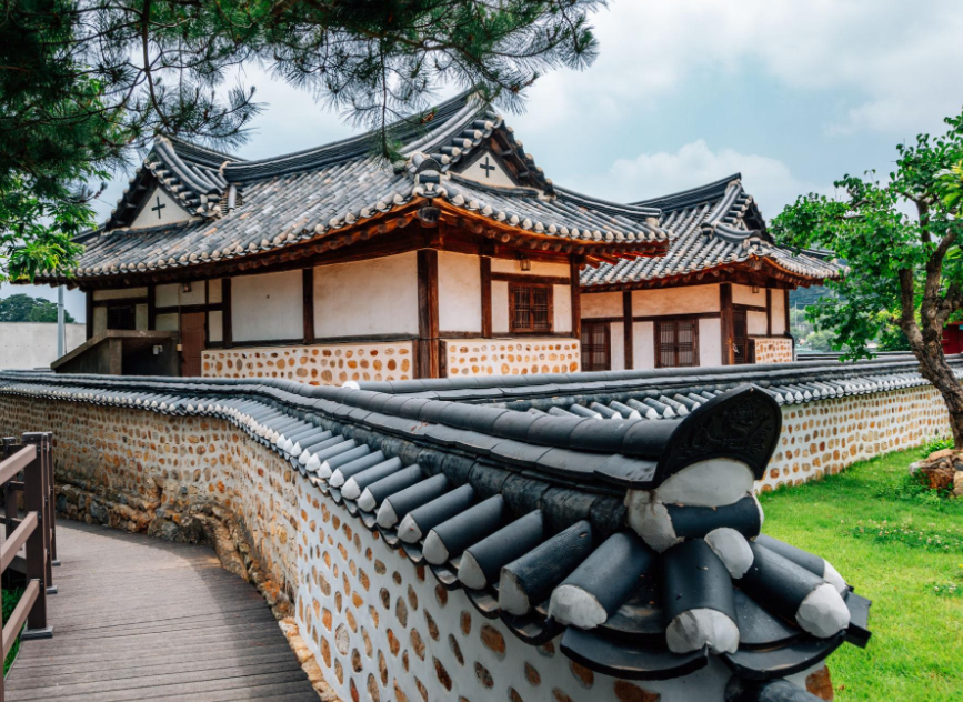 韓國最古老韓式教堂