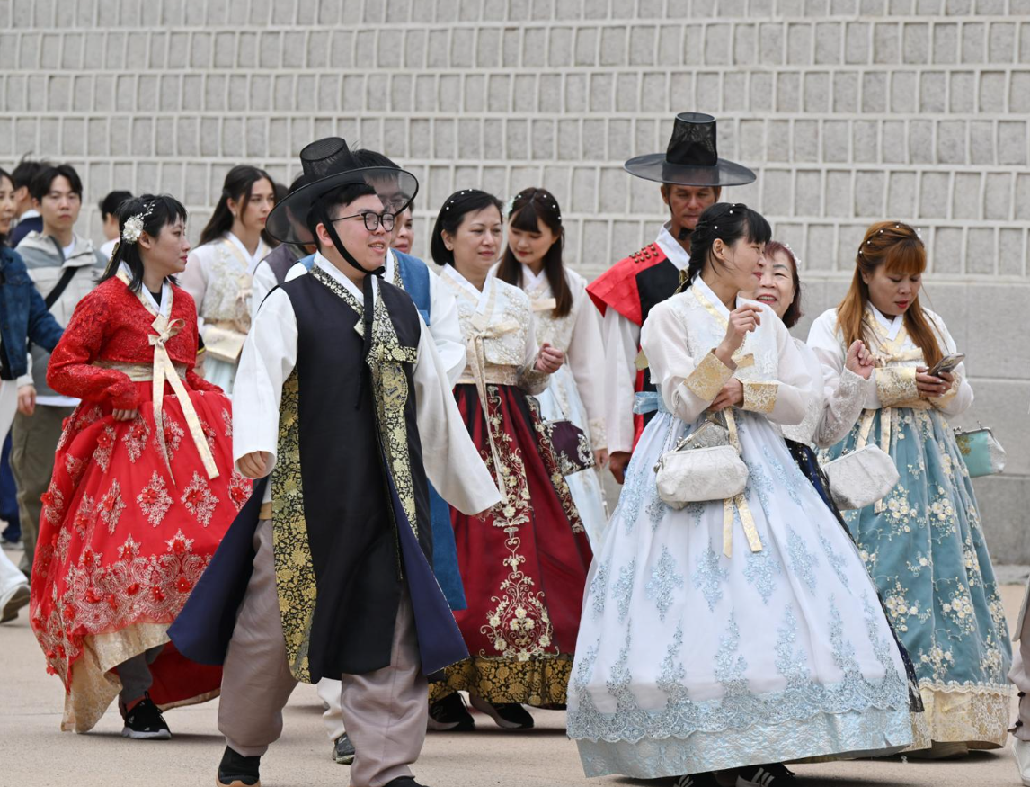 首爾海苔博物館韓服體驗