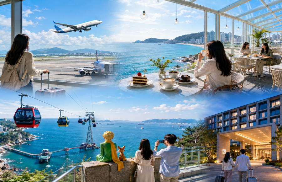桃園機場／釜山金海機場→飯店